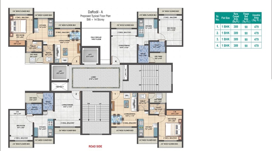 Rameshwar Park Daffodil B Floor Plan