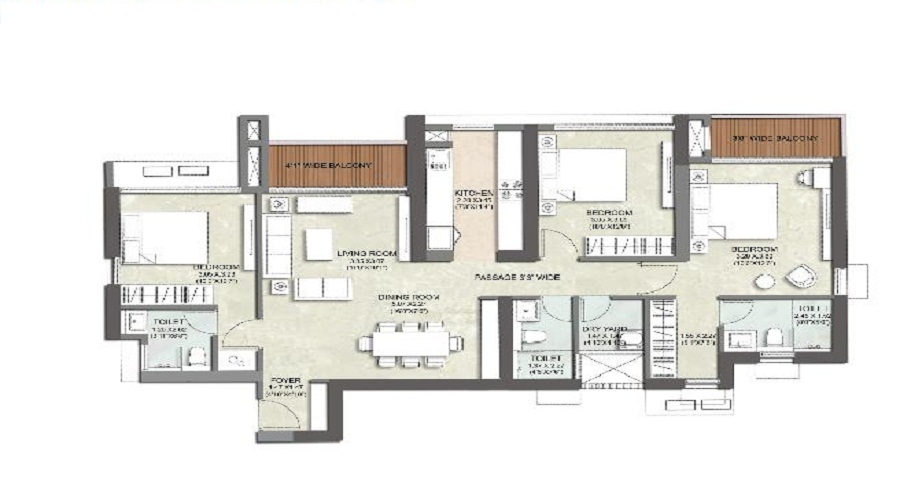 Kalpataru Immensa G Floor Plan