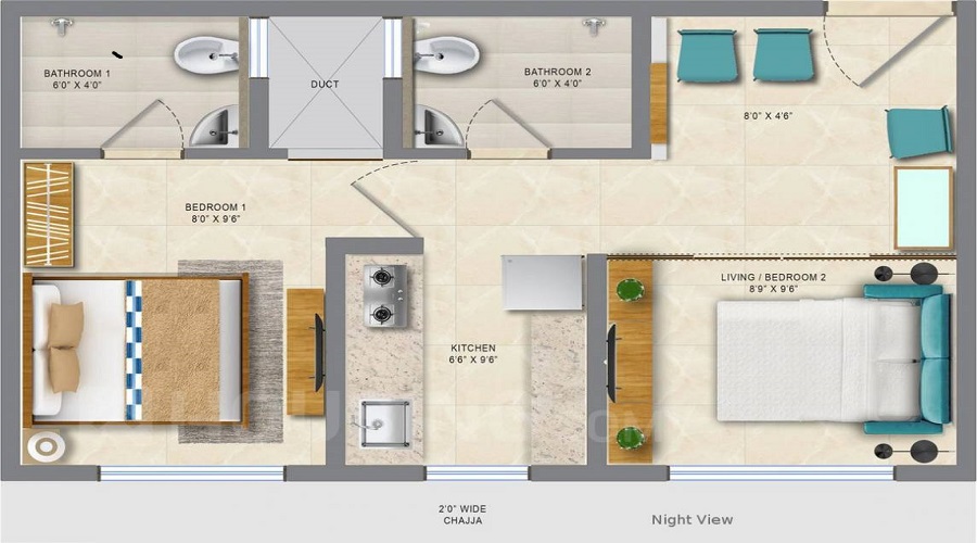 Vardhan Heights Floor Plan