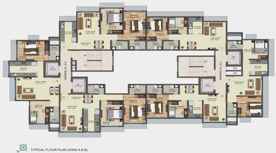 Relstruct Giri Niwas Floor Plan