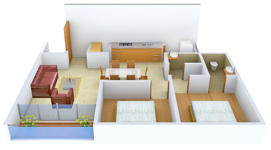 Hiranandani Estate Avila Floor Plan