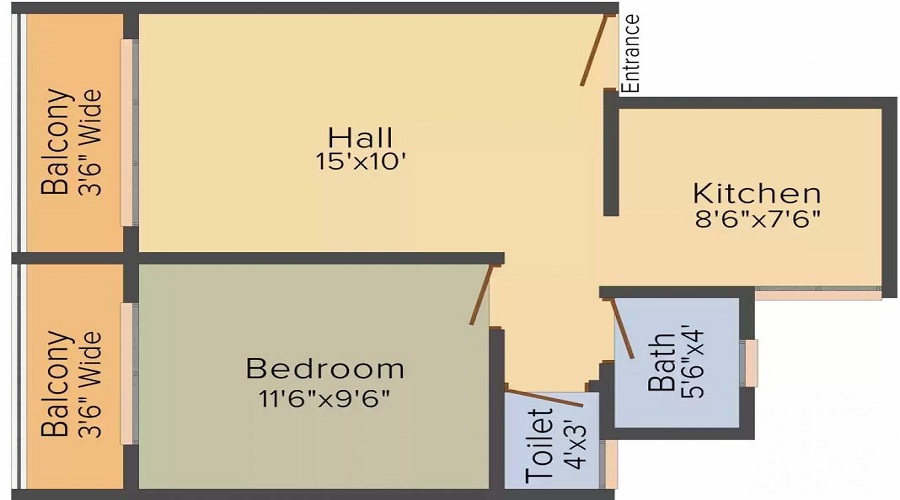 Space India Chandra Darshan Hill View Floor Plan