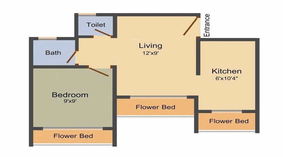 Samarth Buildcon Tulsi Vandan Floor Plan