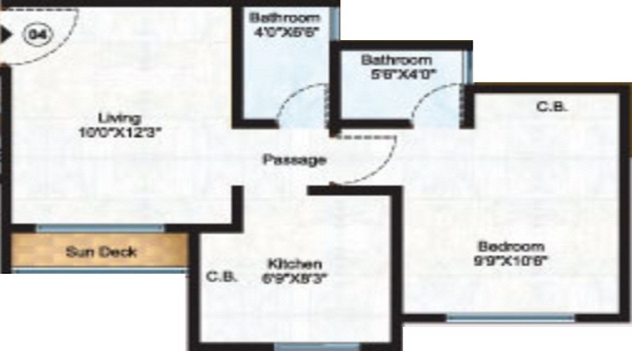 Raunak Unnathi Woods Phase 6 Floor Plan