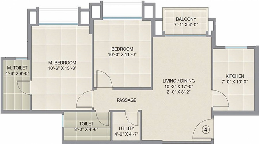 Hiranandani Athena Floor Plan