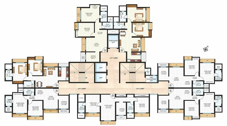 Unnathi Woods Phase VIII Floor Plan