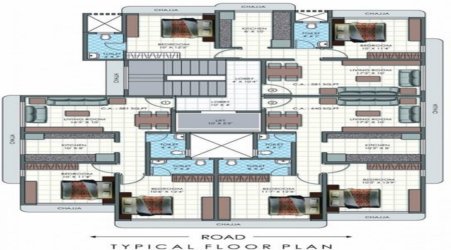 Pranav Navchandrakunj CHSL Floor Plan