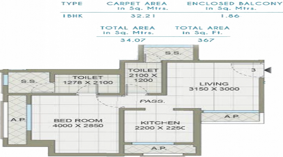 Neelambari Floor Plan