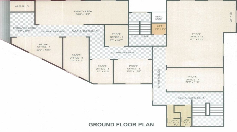 Vastu Shree Krupa Apartment Floor Plan