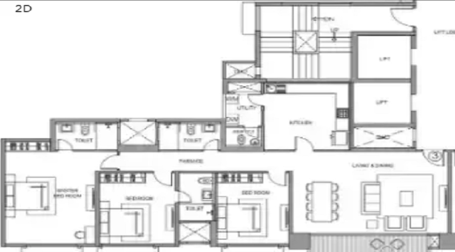 Hiranandani Selene Floor Plan