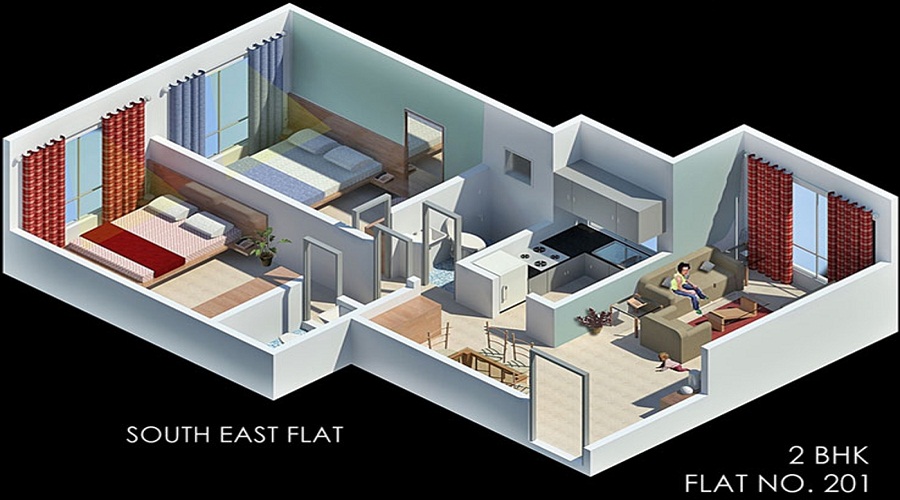 Matrix Shanti Niketan Floor Plan