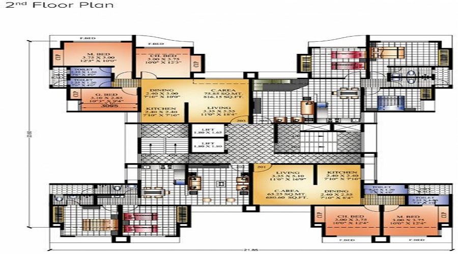 Singhania Valencia Park Floor Plan
