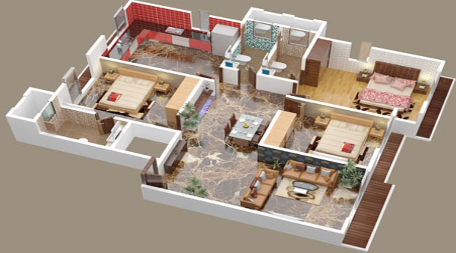 Truvaes Sakseria Enclave Floor Plan