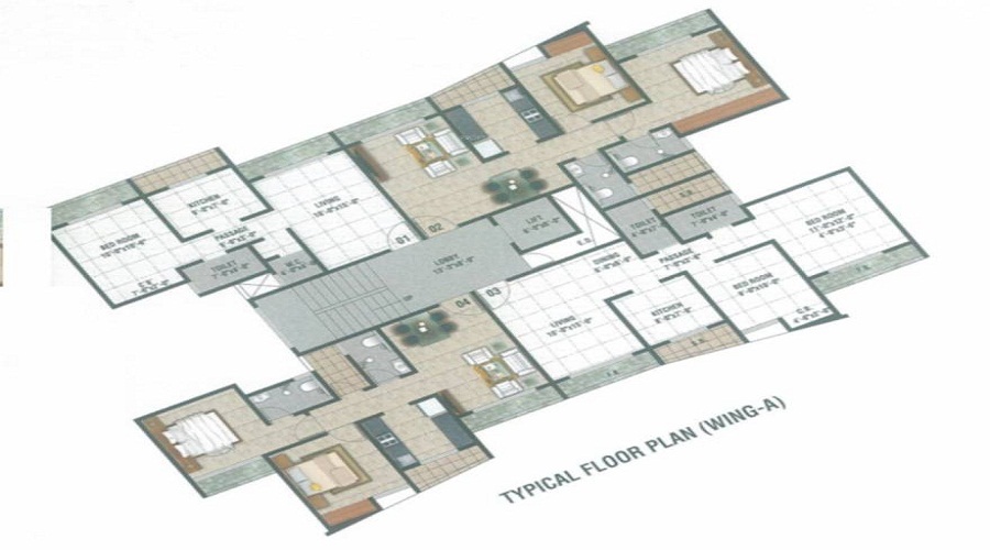 Mukta Aashiyana Floor Plan