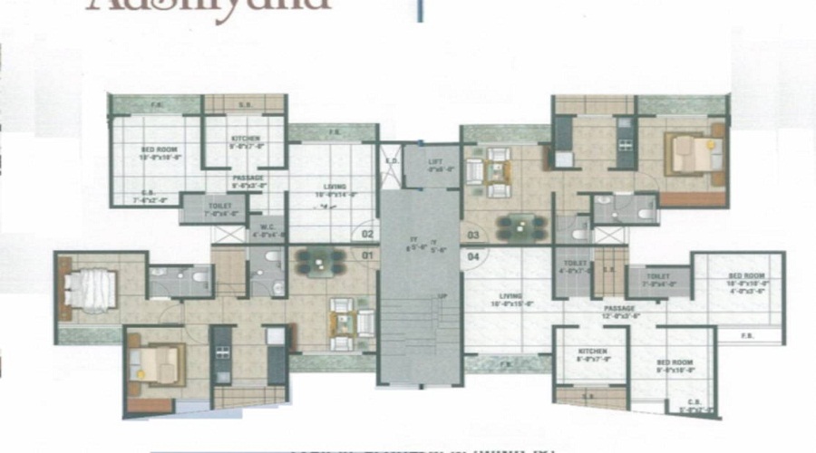 Mukta Aashiyana Floor Plan