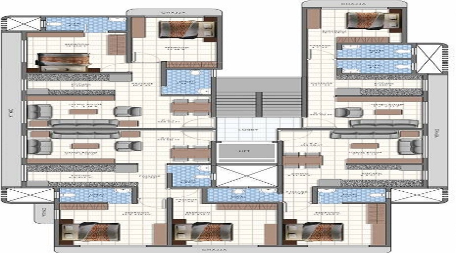Pranav Mettivilla CHSL Floor Plan