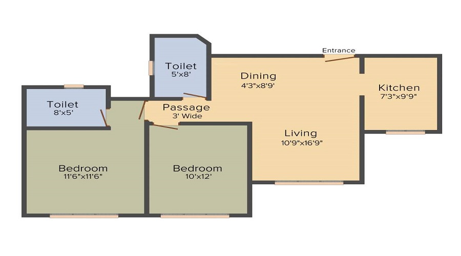 Kukreja Chembur Heights II Floor Plan