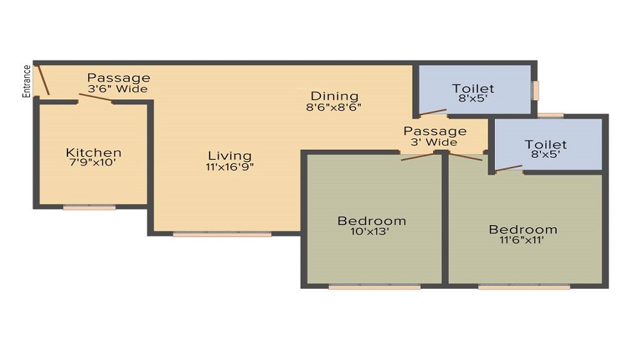 Kukreja Chembur Heights II Floor Plan