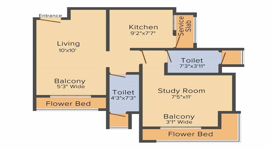 JVM Shubham Floor Plan