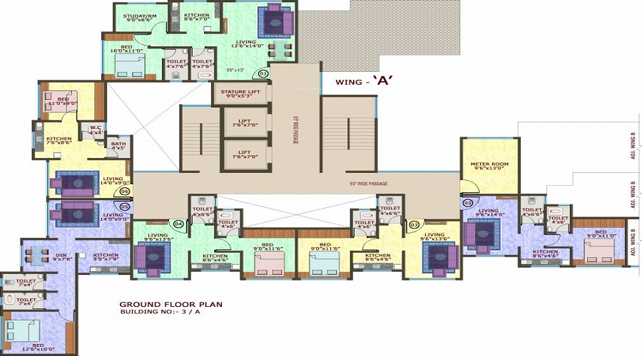 Amar Raj Vaibhav NX Floor Plan