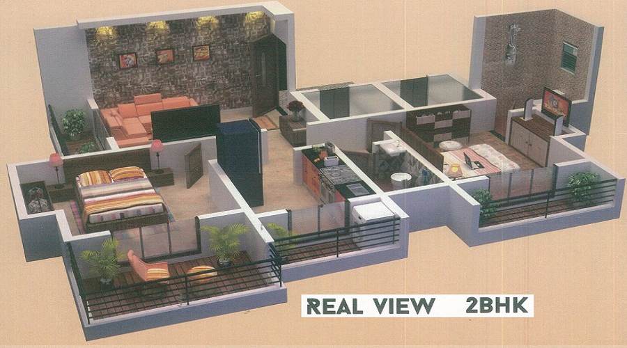 Right Tulsi CHS Floor Plan