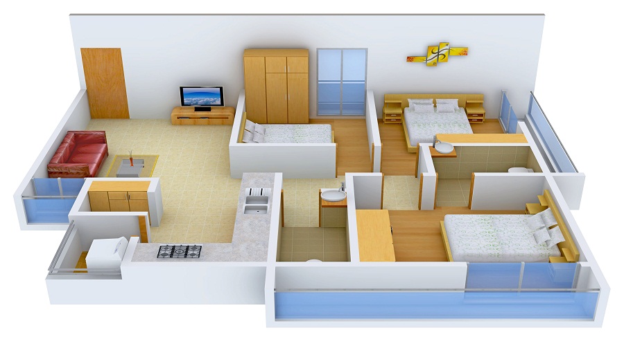 Right Amesh CHS Ltd Floor Plan