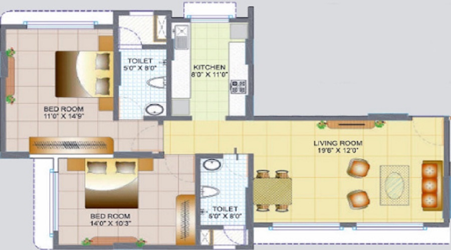 Tridhaatu Bhaveshwar Vilas Floor Plan