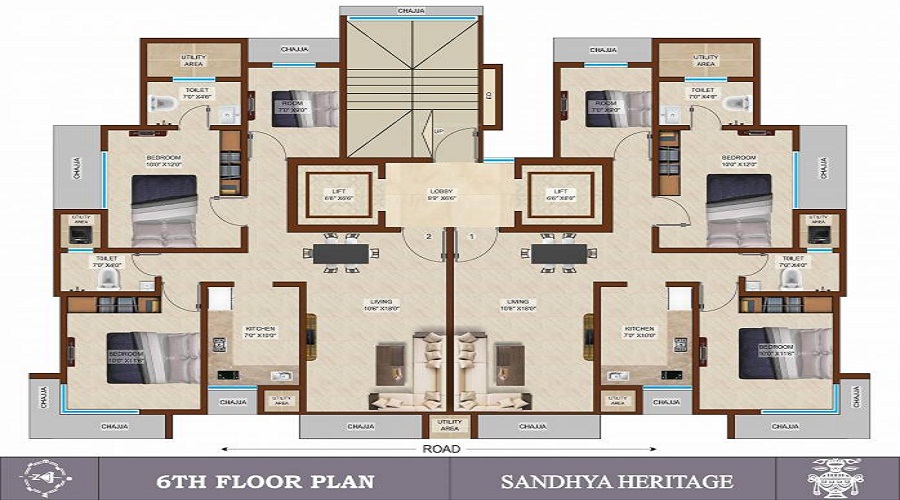 Heritage Sandhya Heritage Floor Plan