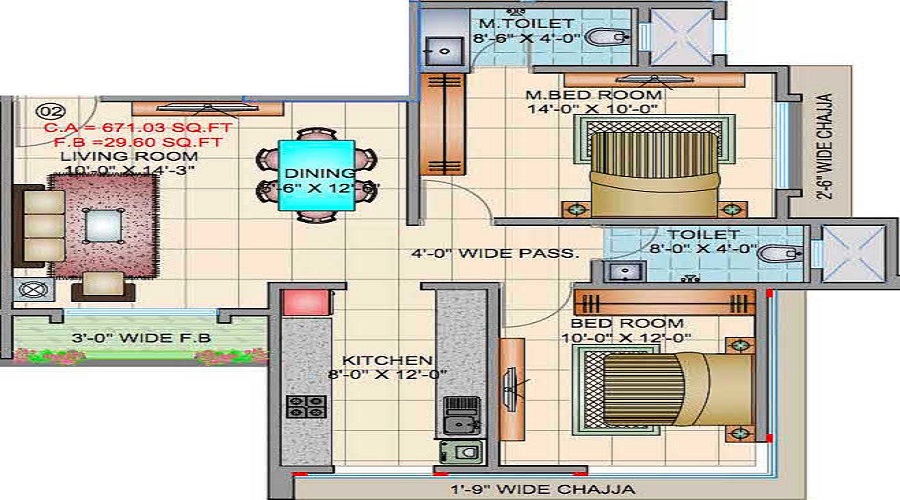 SMGK Kala Niketan Floor Plan