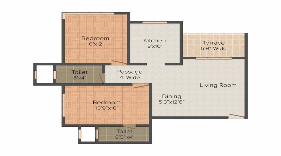SMGK Kala Niketan Floor Plan