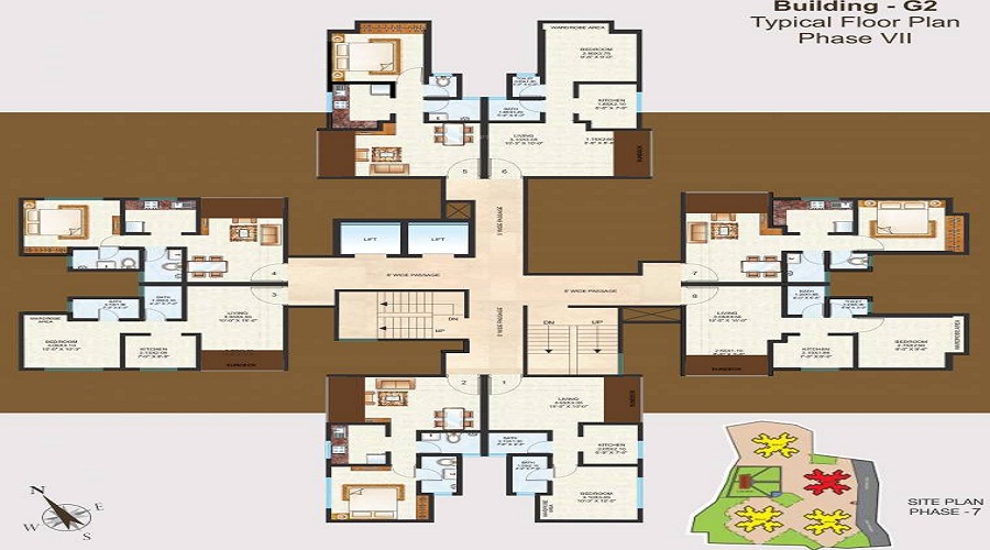 Unnathi Woods Phase 7A Floor Plan