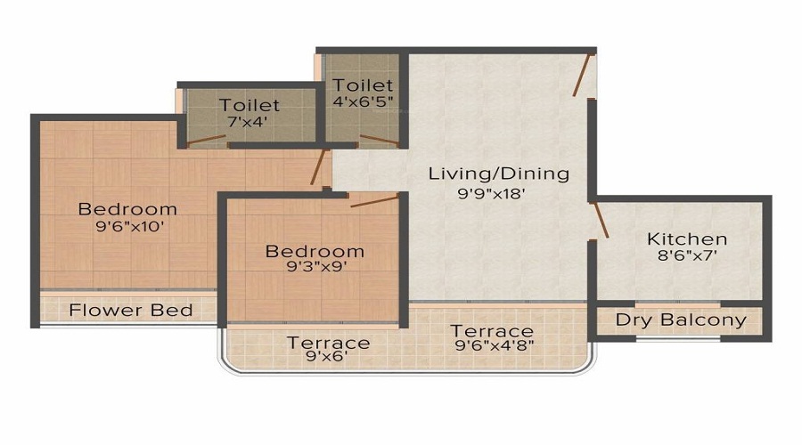 Reputed Manish Darshan CHS Floor Plan