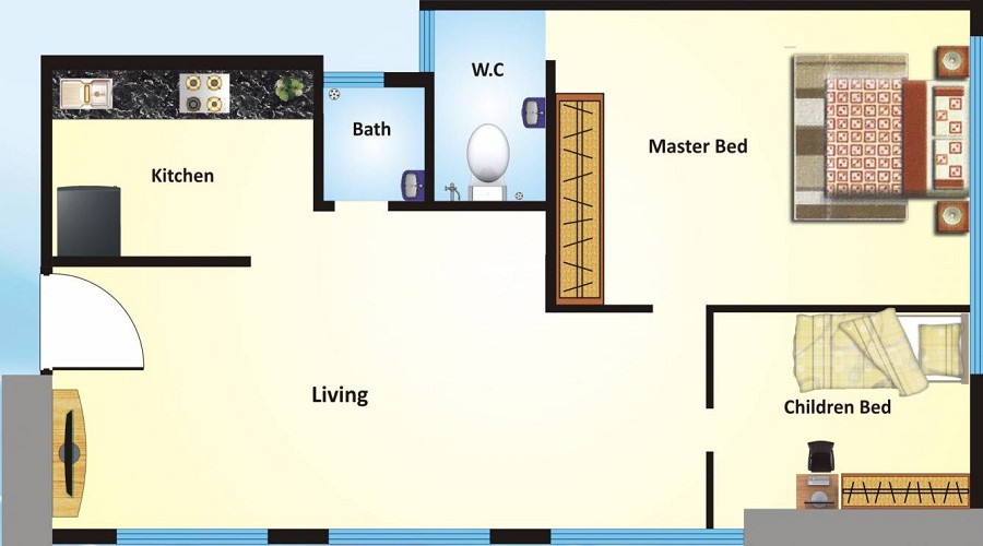 SB Sai Co Op Housing Society Floor Plan