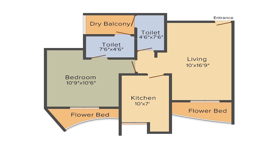 Rajshree Hans Geet CHS Floor Plan