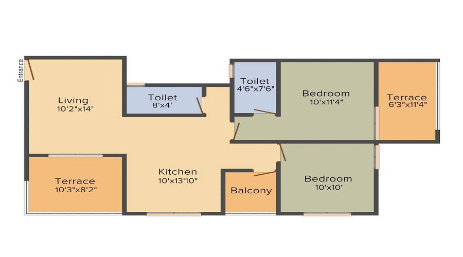 Akruti Saundrya Floor Plan