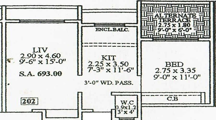 DSB Deepak Castle Floor Plan