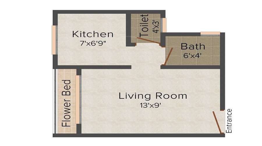 Raj India Aangan Floor Plan