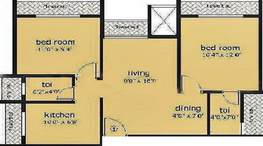 Deshmukh Blossom Floor Plan