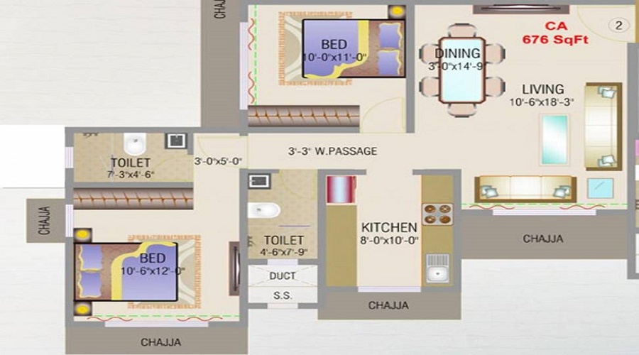 Mayfair Astral Floor Plan