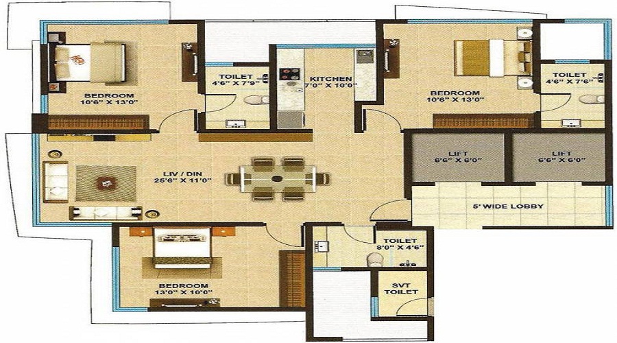 Shree 5th Avenue Floor Plan