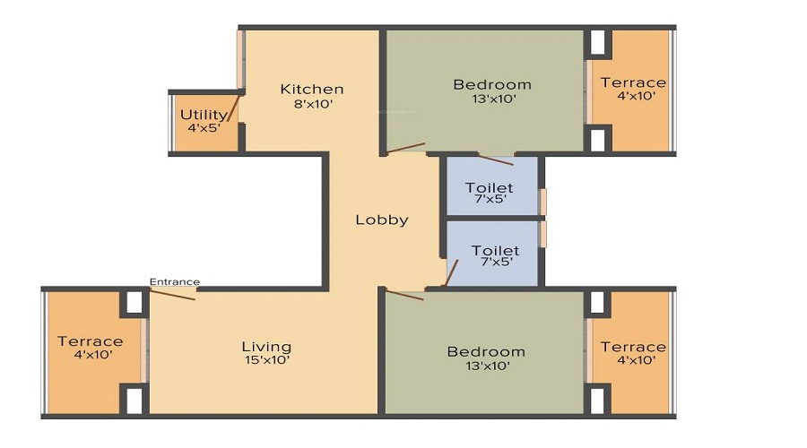 Shree Samrudhhi Villa Floor Plan