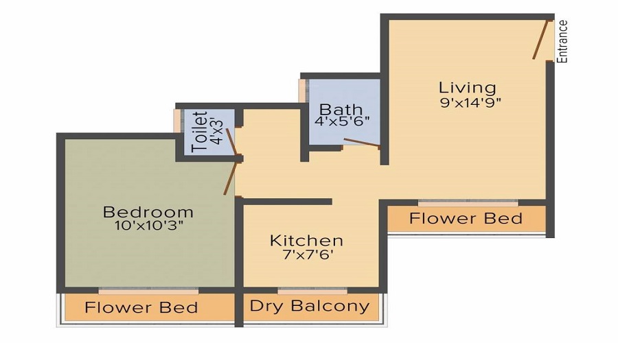 Parasnath Parshwa Heights Floor Plan
