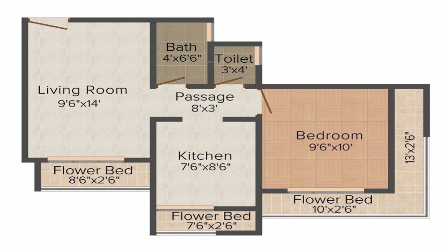 Saj Shrushti Floor Plan