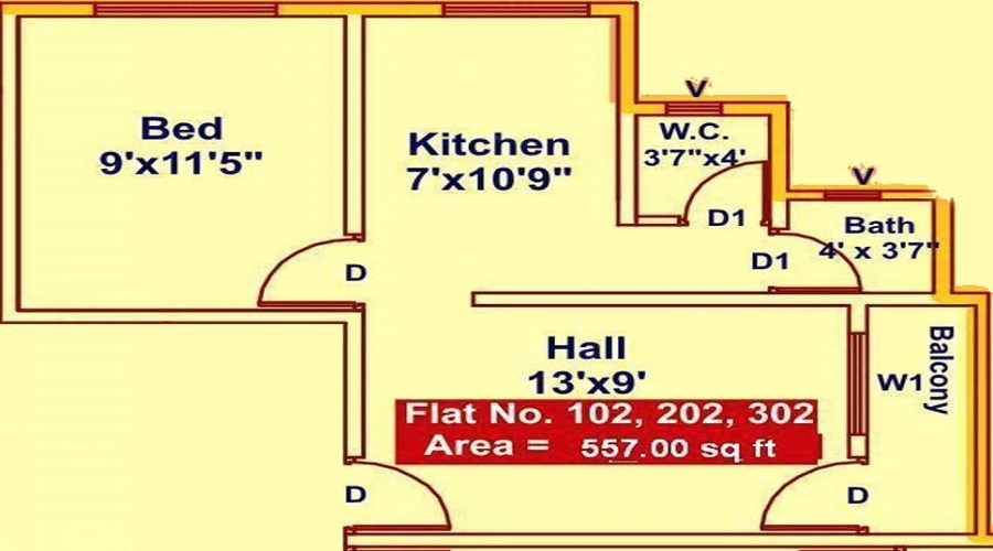 Agrawal Ankita Heritage Floor Plan