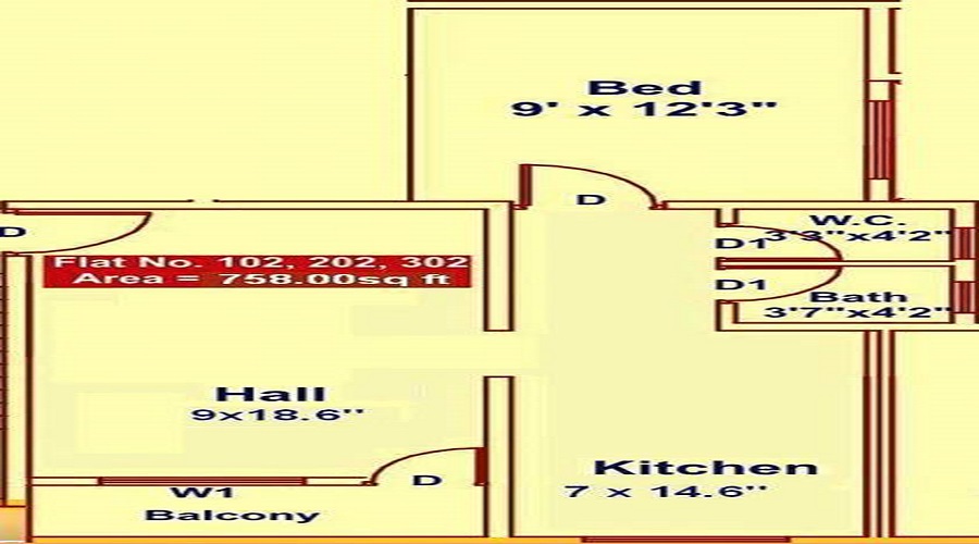 Agrawal Ankita Heritage Floor Plan