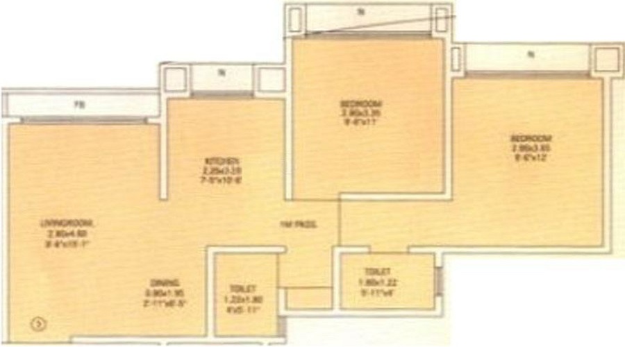 RNA NG Royal Park Floor Plan