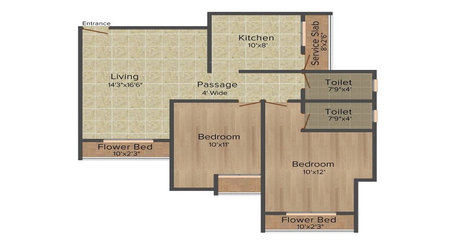 Platinum Keshar Harmony Floor Plan