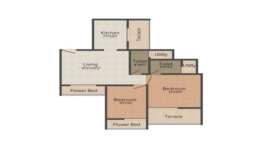 Naman Bhumika Heights Floor Plan