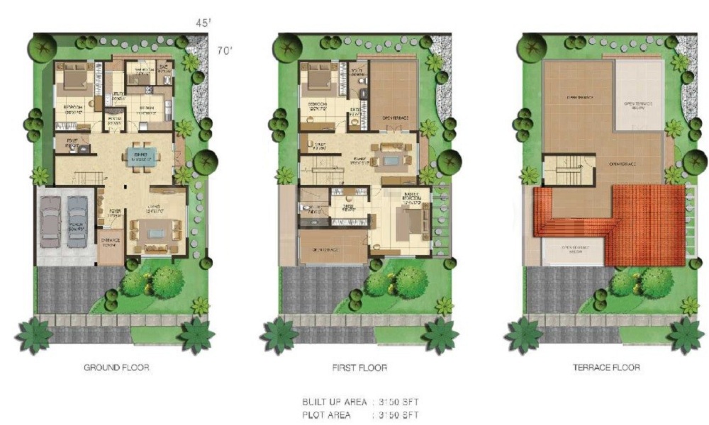 Adarsh Serenity Floor Plan
