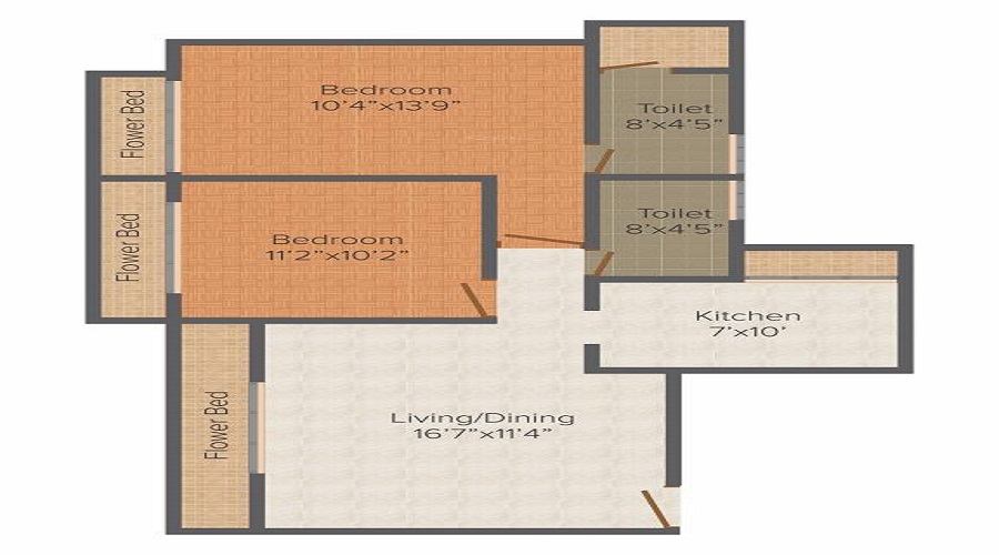 Satyam Empress Floor Plan